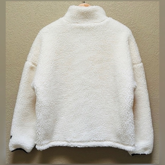 Fabletics Rylan Teddy Full Zip Jacket Women’s Size Small - Picture 4 of 9